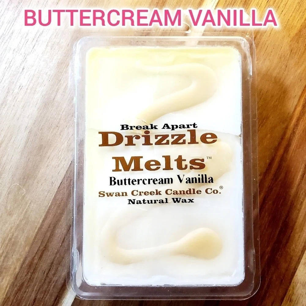 SWAN CREEK CANDLE CO Break Apart (6) Drizzle Melts 100% Natural Wax 5.25 oz NWT